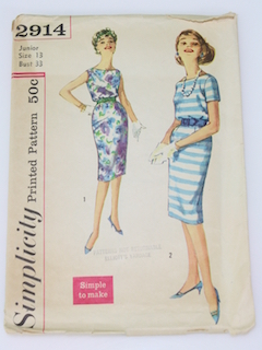 1960's Womens Pattern