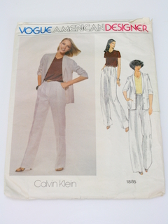 1980's Womens Designer Pattern