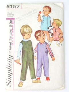 1960's Womens/Childs Pattern