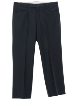 1960's Mens Mod Leisure Style Flat Front Slacks Pants