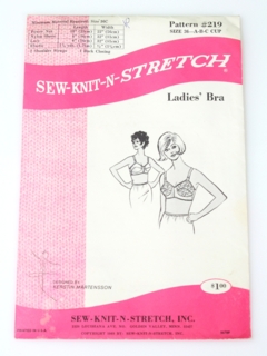 1960's Womens Pattern