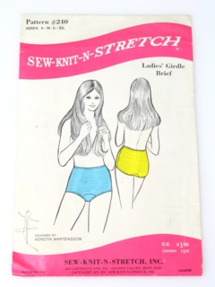 1960's Womens Pattern