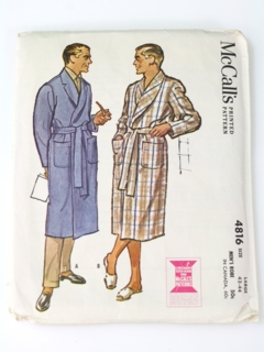 1960's Mens Pattern