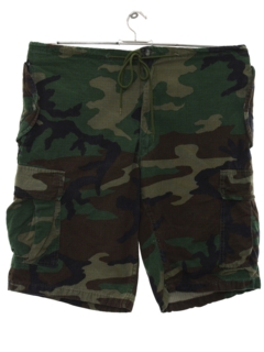 1980's Mens Army Sport Shorts