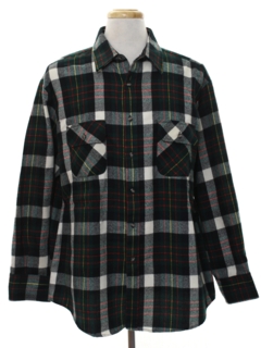 1980's Mens Flannel Shirt