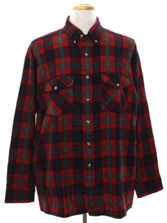 1980's Mens Flannel Shirt