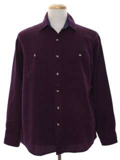 1980's Mens Flannel Shirt