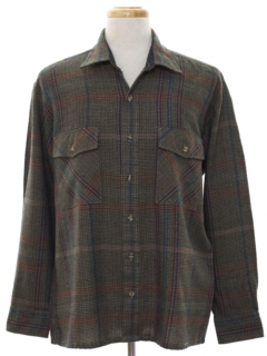 1980's Mens Flannel Shirt