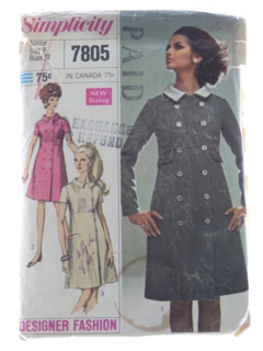 1960's Womens Pattern