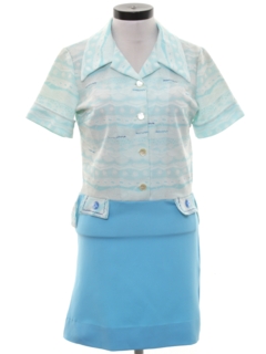 1970's Womens Knit Dress