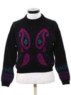 1980's Womens Totally 80s Sweater