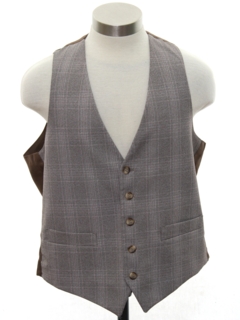 1970's Mens Disco Suit Vest
