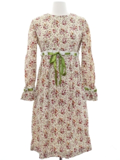 1960's Womens Hippie Dress