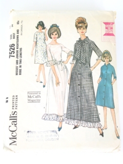 1960's Womens Pattern