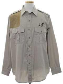 1980's Mens Hunting Shirt