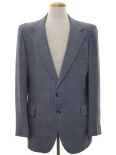 1970's Mens Disco Blazer Style Sport Coat Jacket