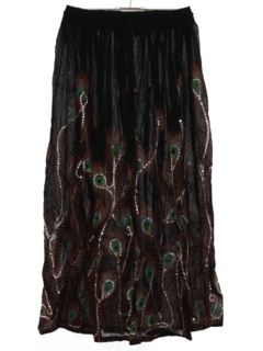 90s broom skirt