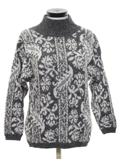 1980's Womens Totally 80s Sweater