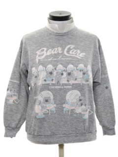 1980's Womens Totally 80s Sweatshirt