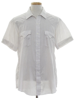 1970's Mens Western Shirt