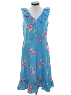 Womens Vintage Hawaiian Dresses at RustyZipper.Com Vintage Clothing