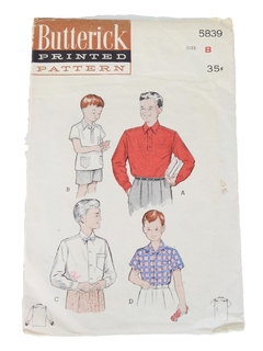 1950's Mens/Childs Pattern