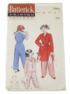 1950's Womens/Childs Pattern