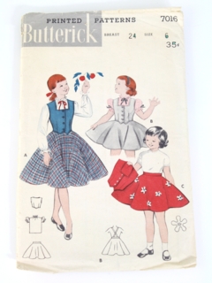 1950's Womens/Childs Pattern