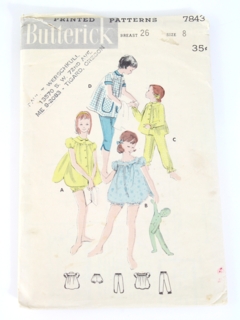 1950's Womens/Childs Pattern