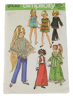 1970's Doll Pattern