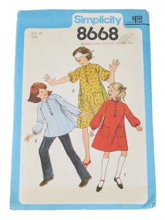 1970's Womens/Childs Pattern