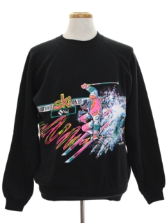 1980's Unisex Totally 80s Sports Sweatshirt