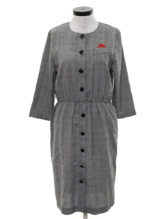 1980's Womens Secretary Dress