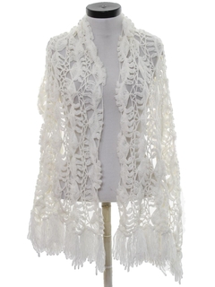 1970's Womens Sweater Shawl