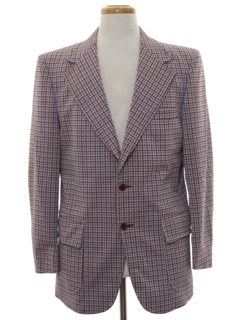 1970's Mens Disco Blazer Sport Coat Jacket