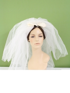 1970's Womens Accessories - Wedding Veil