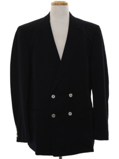 1940's Mens Wool Blazer Sport Coat Jacket
