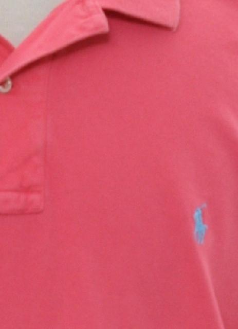 Shirt: (made in 90s) -Polo by Ralph Lauren- Mens watermelon pink 