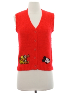 1970's Womens Sweater Vest