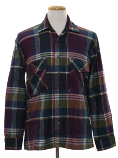 1980's Mens Flannel Shirt