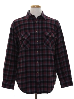 1980's Mens Flannel Shirt