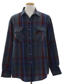 1980's Mens Flannel Shirt