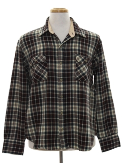 1980's Mens Flannel Shirt