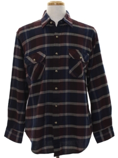 1980's Mens Flannel Shirt