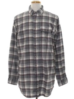 Mens Vintage Cotton Flannel Shirts at RustyZipper.Com Vintage Clothing