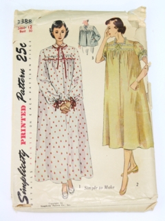 1950's Womens Pattern