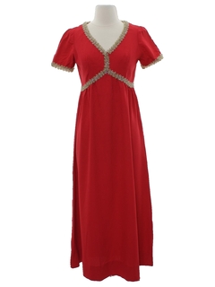 1960's Womens Prom Or Cocktail Dress