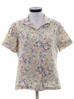 1970's Womens Secretary Shirt