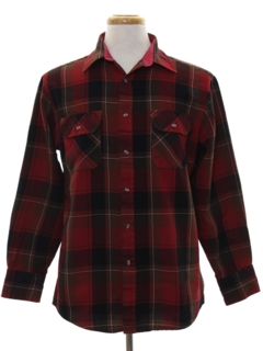 1980's Mens Flannel Shirt