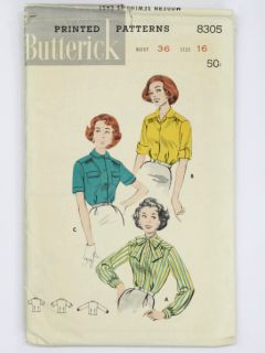 1960's Womens Pattern